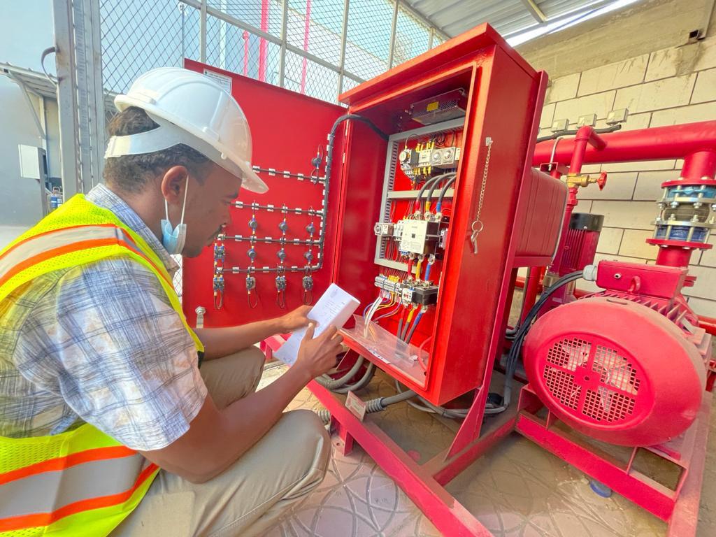 نظمة إطفاء الحريق بغاز CO₂